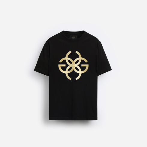 T-Shirt - Normal Print Gold